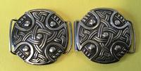 Silver Belt Buckle Chester 1935 in the Style of Alexander Ritchie. (5 of 5) Silver Belt Buckle Chester 1935 in the Style of Alexander Ritchie. (5 of 5)