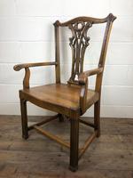 Pair of 19th Century Chippendale Style North Country Armchairs (6 of 10) Pair of 19th Century Chippendale Style North Country Armchairs (6 of 10)