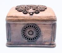 Antique Balian Hand Carved Wooden Box - Highly Ornate (3 of 5) Antique Balian Hand Carved Wooden Box - Highly Ornate (3 of 5)