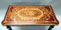 French Louis XVI Style Marquetry Card Occasional Table (12 of 13) French Louis XVI Style Marquetry Card Occasional Table (12 of 13)