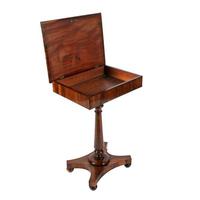 George IV Zebra Wood Lamp Table (6 of 8) George IV Zebra Wood Lamp Table (6 of 8)