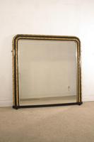 Ebonised & Parcel-Gilt Overmantle Mirror Ebonised & Parcel-Gilt Overmantle Mirror