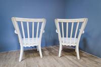 Pair of Painted Canadian Armchairs (7 of 7) Pair of Painted Canadian Armchairs (7 of 7)