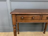 Victorian Mahogany 2 Drawer Side Table (2 of 12) Victorian Mahogany 2 Drawer Side Table (2 of 12)
