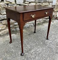 18th Century Georgian Oak Pad Foot Side Table (13 of 17) 18th Century Georgian Oak Pad Foot Side Table (13 of 17)