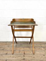 Antique Oak Folding Campaign Desk (4 of 10) Antique Oak Folding Campaign Desk (4 of 10)