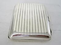 Stylish Rectangular Antique Silver Cigar Pocket Case (2 of 6) Stylish Rectangular Antique Silver Cigar Pocket Case (2 of 6)