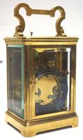 Good Antique French 8-day Repeat Carriage Clock Bevelled Case with Enamel Dial Gong Striking (7 of 15) Good Antique French 8-day Repeat Carriage Clock Bevelled Case with Enamel Dial Gong Striking (7 of 15)