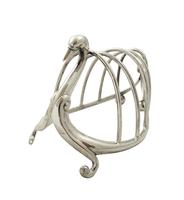 Pair of Antique Victorian Sterling Silver Swan Toast Racks 1899 (8 of 10) Pair of Antique Victorian Sterling Silver Swan Toast Racks 1899 (8 of 10)