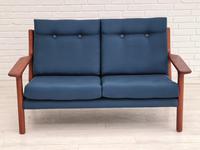 Completely renovated sofa, 70s, furniture wool, teak (13 of 13) Completely renovated sofa, 70s, furniture wool, teak (13 of 13)