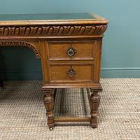 Victorian Oak Antique Pedestal Desk Circa 1890 (3 of 9) Victorian Oak Antique Pedestal Desk Circa 1890 (3 of 9)