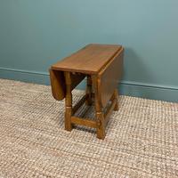 Superb Beaverman (Ex-Mouseman) Drop Leaf Coffee Table Superb Beaverman (Ex-Mouseman) Drop Leaf Coffee Table