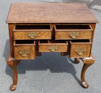 1960s Quality Hand Made Oak Lowboy with 5 Drawers (3 of 5) 1960s Quality Hand Made Oak Lowboy with 5 Drawers (3 of 5)