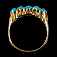 Antique Edwardian Turquoise Ring 18ct Gold Dated 1913 (3 of 7) Antique Edwardian Turquoise Ring 18ct Gold Dated 1913 (3 of 7)