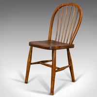 Antique Stick Back Chair, English, Elm, Beech, Station Seat, Victorian c.1870 (8 of 12) Antique Stick Back Chair, English, Elm, Beech, Station Seat, Victorian c.1870 (8 of 12)
