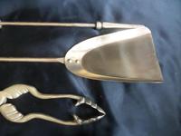 Small Fireside Companion Set Made of Solid Brass (6 of 6) Small Fireside Companion Set Made of Solid Brass (6 of 6)