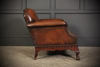 Hand Dyed Chestnut Leather & Mahogany Club Suite (9 of 19) Hand Dyed Chestnut Leather & Mahogany Club Suite (9 of 19)
