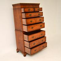 Antique Burr Elm Chest on Chest of Drawers (4 of 10) Antique Burr Elm Chest on Chest of Drawers (4 of 10)