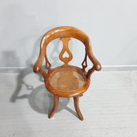 Fine Mahogany Tilt & Turn Desk Chair (2 of 4) Fine Mahogany Tilt & Turn Desk Chair (2 of 4)