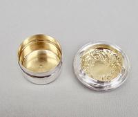 19th Century French Silver Pill Box c.1890 (4 of 5) 19th Century French Silver Pill Box c.1890 (4 of 5)