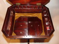 Regency Rosewood & Brass Inlaid Work Table (7 of 9) Regency Rosewood & Brass Inlaid Work Table (7 of 9)