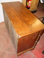 1900s Country Antique Pine Large Mule Chest - Well Polished (4 of 5) 1900s Country Antique Pine Large Mule Chest - Well Polished (4 of 5)