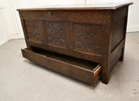 Large Carved Oak Mule Chest, Marriage Chest (9 of 10) Large Carved Oak Mule Chest, Marriage Chest (9 of 10)
