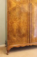 Burr Walnut Dome Top Double Hanging Wardrobe (6 of 9) Burr Walnut Dome Top Double Hanging Wardrobe (6 of 9)