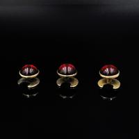Antique Boxed Cabochon Red Glass Gold Gilt Cuff Collar Studs (8 of 9) Antique Boxed Cabochon Red Glass Gold Gilt Cuff Collar Studs (8 of 9)