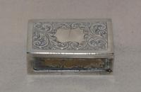 1900 Silver Matchbox Holder by Deakin & Francis Ltd with Bryant & May's Matches (4 of 7) 1900 Silver Matchbox Holder by Deakin & Francis Ltd with Bryant & May's Matches (4 of 7)