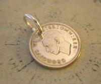 Vintage Pocket Watch Chain Fob 1941 WW2 Lucky Silver Three Pence Old 3d Coin Fob (5 of 6) Vintage Pocket Watch Chain Fob 1941 WW2 Lucky Silver Three Pence Old 3d Coin Fob (5 of 6)