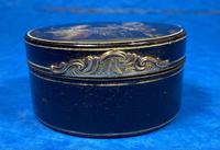 Georgian Painted Papier-mâché Snuff Box (4 of 14) Georgian Painted Papier-mâché Snuff Box (4 of 14)
