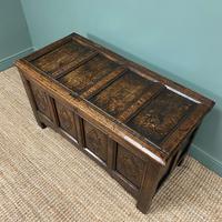 17th Century Period Oak Antique Carved Coffer (3 of 8) 17th Century Period Oak Antique Carved Coffer (3 of 8)
