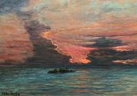 'The Last Throw' Original Signed 1972 Vintage Seascape Oil On Board Painting' (5 of 13) 'The Last Throw' Original Signed 1972 Vintage Seascape Oil On Board Painting' (5 of 13)
