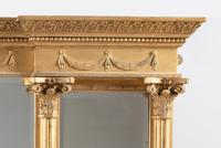 Late 19th Century Large Victorian English Gilt Triple Plate Overmantle Mirror (10 of 12) Late 19th Century Large Victorian English Gilt Triple Plate Overmantle Mirror (10 of 12)