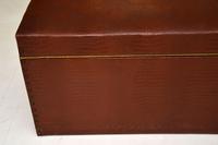 Vintage Faux Crocodile Skin Blanket Chest / Ottoman (7 of 12) Vintage Faux Crocodile Skin Blanket Chest / Ottoman (7 of 12)