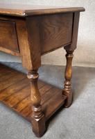 Reproduction Oak Dresser Base / Oak Side Table (8 of 10) Reproduction Oak Dresser Base / Oak Side Table (8 of 10)