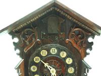 Rare Cuckoo Mantel Clock – German Black Forest Carved Bracket Clock (7 of 12) Rare Cuckoo Mantel Clock – German Black Forest Carved Bracket Clock (7 of 12)