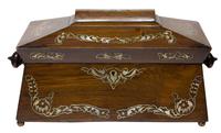 Beautiful Early 19th Century Mother of Pearl Tea Caddy (4 of 8) Beautiful Early 19th Century Mother of Pearl Tea Caddy (4 of 8)