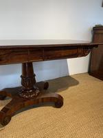 George IV Rosewood Pedestal Sofa Table (11 of 14) George IV Rosewood Pedestal Sofa Table (11 of 14)