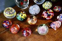 Collection of 18 Vintage Art Glass Millefiori Weights (4 of 6) Collection of 18 Vintage Art Glass Millefiori Weights (4 of 6)