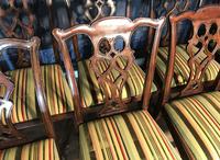 Set of Ten Georgian Style Mahogany Dining Chairs (10 of 13) Set of Ten Georgian Style Mahogany Dining Chairs (10 of 13)