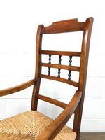 19th Century Rush Seat Rocking Armchair (3 of 9) 19th Century Rush Seat Rocking Armchair (3 of 9)