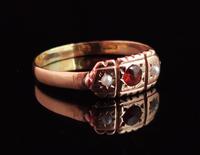 Victorian Garnet & Pearl Ring, 9ct Gold (10 of 13) Victorian Garnet & Pearl Ring, 9ct Gold (10 of 13)