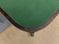 Regency Period Inlaid Rosewood Card Table (19 of 20) Regency Period Inlaid Rosewood Card Table (19 of 20)