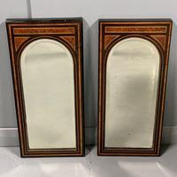 Pair of Amboyna & Ebonised Pier Mirrors (7 of 9) Pair of Amboyna & Ebonised Pier Mirrors (7 of 9)