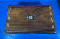 William IV Rosewood & Mother of Pearl Writing Slope (3 of 14) William IV Rosewood & Mother of Pearl Writing Slope (3 of 14)