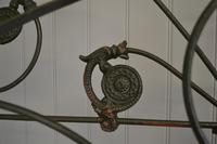 Antique Victorian Brass & Iron King Size 5ft Bedstead (9 of 14) Antique Victorian Brass & Iron King Size 5ft Bedstead (9 of 14)