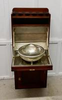 19th Century Art Deco Pullman Style Mahogany & Steel Ships Fold Away Sink (2 of 10) 19th Century Art Deco Pullman Style Mahogany & Steel Ships Fold Away Sink (2 of 10)