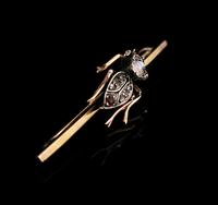 Victorian Beetle Brooch, Moonstone, Diamond, Ruby & Garnet, 15ct Gold, Boxed (7 of 12) Victorian Beetle Brooch, Moonstone, Diamond, Ruby & Garnet, 15ct Gold, Boxed (7 of 12)